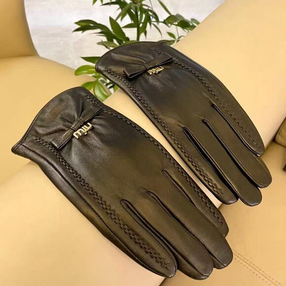 Miu Miu genuine leather gloves - Picture 5 of 8